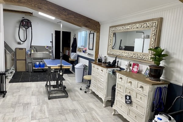 k9 mountain spa bathing